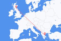 Flyrejser fra Edinburgh, Skotland til Volos, Grækenland