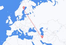 Flyreiser fra Isfahan, Iran til Umeå, Sverige