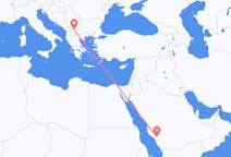 Flights from Al Bahah to Skopje