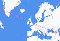 Flights from Yerevan, Armenia to Maniitsoq, Greenland