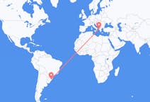 Flyrejser fra Porto Alegre, Brasilien til Korfu, Grækenland