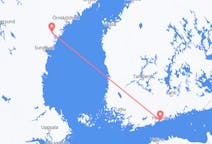 Flights from Helsinki, Finland to Kramfors Municipality, Sweden