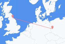Flights from Durham, England, the United Kingdom to Zielona Góra, Poland