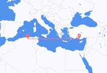 Flyg från Sétif, Algeriet till Gazipaşa, Turkiet