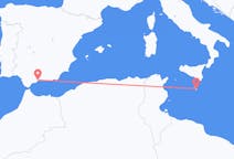 Flyrejser fra Malta, Malta til Malaga, Spanien