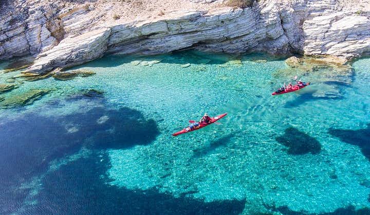 Sea Kayaking Tour Sea Caves Lefkada (Half Day)