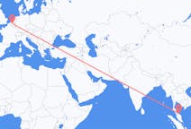 Flüge von Narathiwat, nach Brüssel