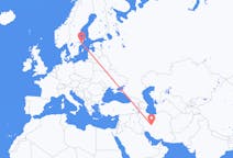 Flyrejser fra Isfahan til Stockholm