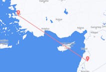 Flyrejser fra Damaskus til Izmir