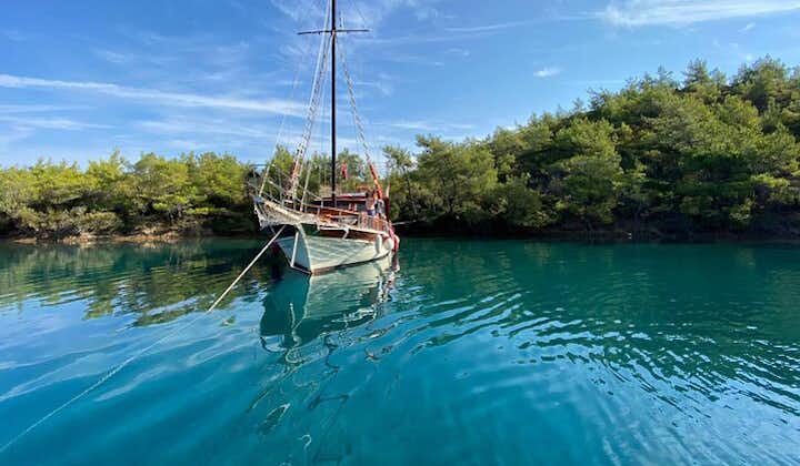 Profitez du luxe d'une excursion en bateau privé et visitez les magnifiques baies de Bodrum