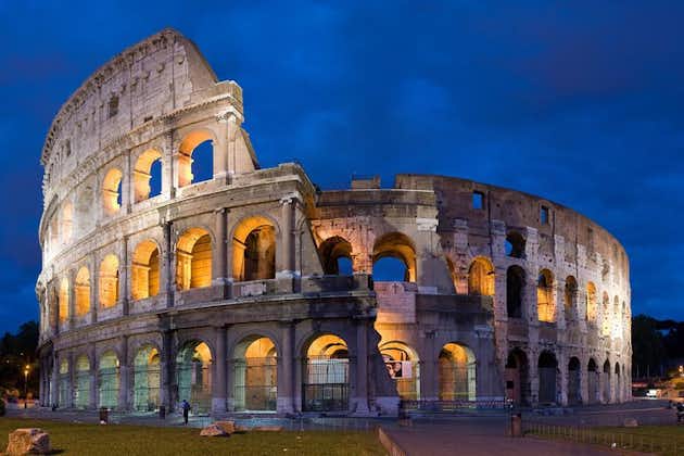 古罗马和斗兽场私人之旅，地下室和竞技场