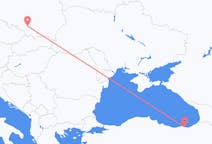 Flyreiser fra Trabzon, Tyrkia til Katowice, Polen