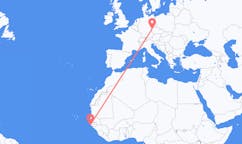 Flights from Cap Skiring, Senegal to Karlovy Vary, Czechia