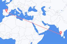 Flyrejser fra Calicut til Madrid