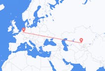 Flyreiser fra Turkistan, Kasakhstan til Köln, Tyskland