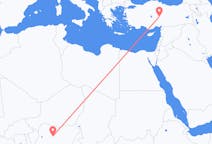 Flyreiser fra Kaduna, Nigeria til Kayseri, Tyrkia
