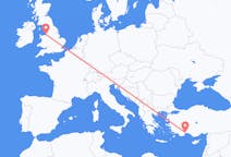 Flights from Liverpool, England to Antalya, Turkey