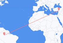 Flights from Manaus, Brazil to Kahramanmaraş, Turkey