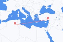 Flyreiser fra Touggourt, Algerie til Adana, Tyrkia