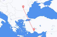 Flyreiser fra Antalya, til București