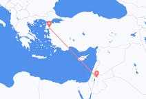 出发地 约旦出发地 安曼目的地 土耳其埃德雷米特的航班