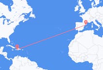 Flyreiser fra Port-au-Prince, Haiti til Barcelona, Spania