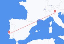 Flyg från Lissabon till Verona