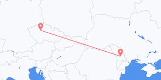 Flyreiser fra Tsjekkia til Moldova