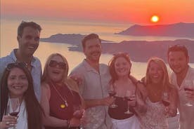 Santorini 4-Hour Sunset Wine Tour with Tapas
