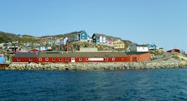 Vluchten van Qaqortoq, Groenland naar Europa