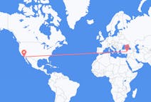 Flyreiser fra Tijuana, Mexico til Kayseri, Tyrkia