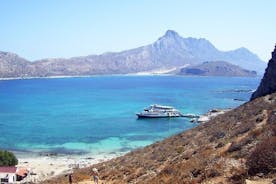 Tour di un'intera giornata dell'isola di Gramvousa e della baia di Balos da Heraklion