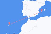 Flights from Ibiza, Spain to Vila Baleira, Portugal