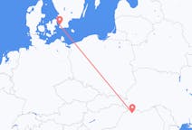 Fly fra Baia Mare til Malmö