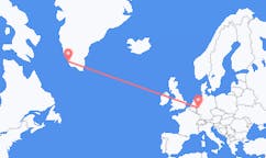 Flyrejser fra Köln, Tyskland til Paamiut, Grønland
