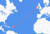 เที่ยวบิน จาก Antigua, แอนติกาและบาร์บูดา ถึงคิลอร์กลิน, ไอร์แลนด์