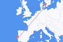 Flyrejser fra Lissabon, Portugal til København, Danmark