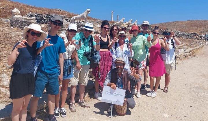 From Naxos or Paros: Delos and Mykonos visit with Expert Guide (full day cruise)