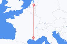 Flyrejser fra Eindhoven, Holland til Marseille, Frankrig