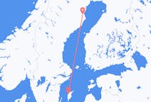 Vluchten van Skelleftea, Zweden naar Visby, Zweden