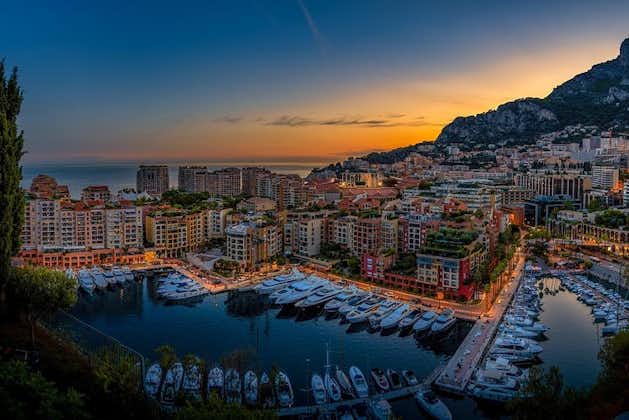 Tour de Monaco de nuit en petit groupe au départ de Cannes