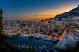 Tour de Monaco de nuit en petit groupe au départ de Cannes