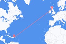 Flyreiser fra Punta Cana, til Glasgow