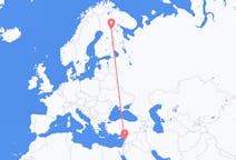 Flyrejser fra Beirut, Lebanon til Kuusamo, Finland