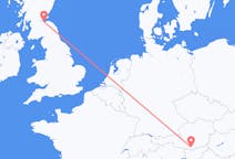Flights from Klagenfurt, Austria to Edinburgh, the United Kingdom