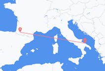 Flights from Bari, Italy to Pau, Pyrénées-Atlantiques, France