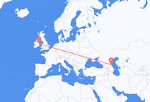 Vluchten van Dublin, Ierland naar Machatsjkala, Rusland