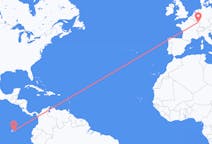 Flights from Baltra Island, Ecuador to Saarbrücken, Germany