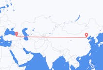 中国出发地 天津市飞往中国目的地 埃尔祖鲁姆的航班