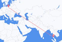 Flights from Surat Thani Province, Thailand to Bydgoszcz, Poland